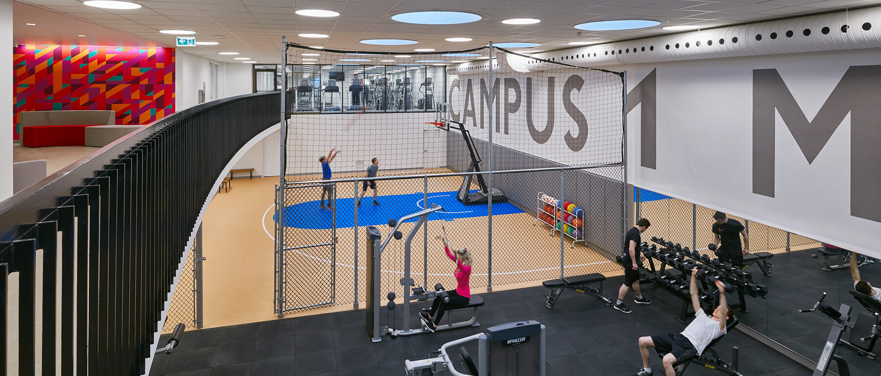 Fitness Centre & Indoor Basketball Court​