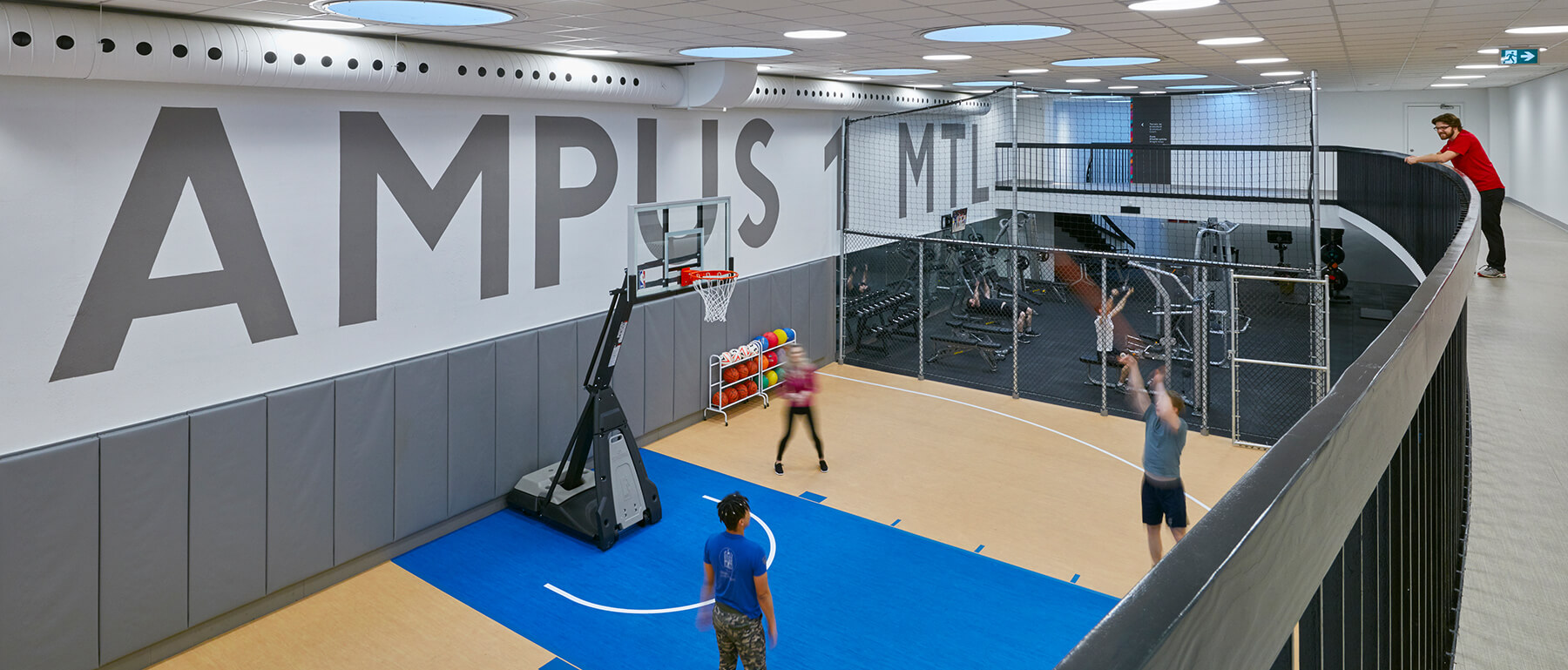 Fitness Centre & Indoor Basketball Court