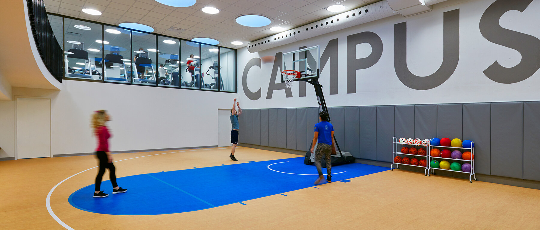 Fitness Centre & Indoor Basketball Court​